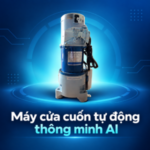 Máy cửa cuốn tự động thông minh AI